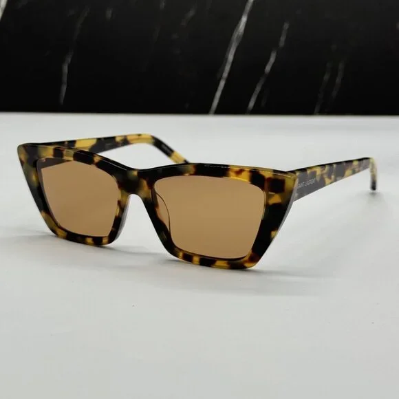NEW SL276 MICA 037 SAINT LAURENT SUNGLASSES HAVANA EYEWEAR  display picture 1